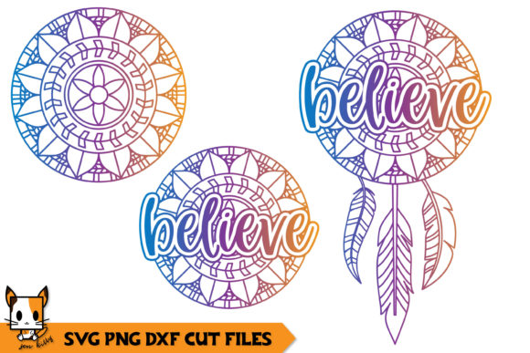 Download Believe - Dreamcatcher Mandala - Dreamcatcher mandala Collection