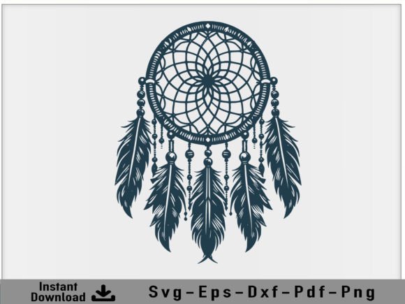 Download Dreamcatcher SVG Vector Silhouette File - Dreamcatcher svg Collection