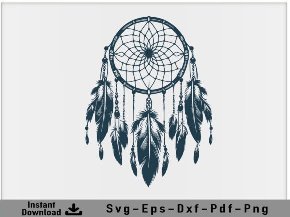 Download Dreamcatcher SVG Vector Silhouette File - Dreamcatcher svg Collection