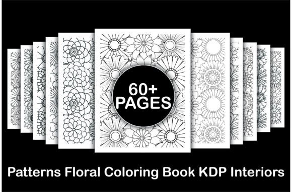 Download 60+ Patterns Floral Coloring Book KDP - Patterns Collection