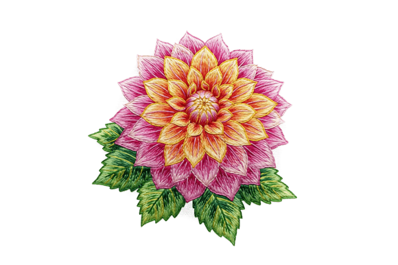 Download Intricate Pink and Orange Dahlia Flower - Flower Collection