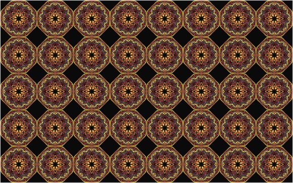 Download Fine Line Mandala Flower Pattern Art - Flower Collection