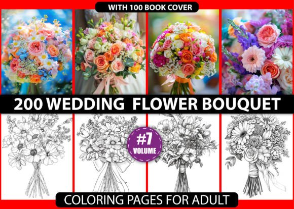 Download 200 Wedding Flower Bouquet Coloring Page - Flower Collection