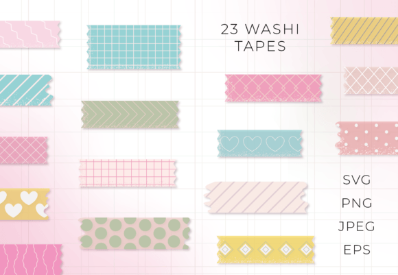 Download Washi Tape Illustrations - Washi tape Collection