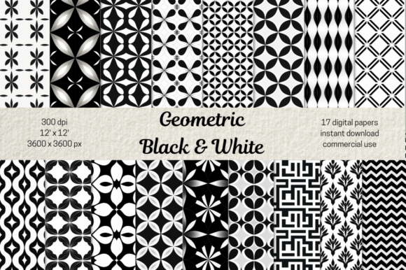Download Black and White Geometrical Patterns PNG - Patterns Collection