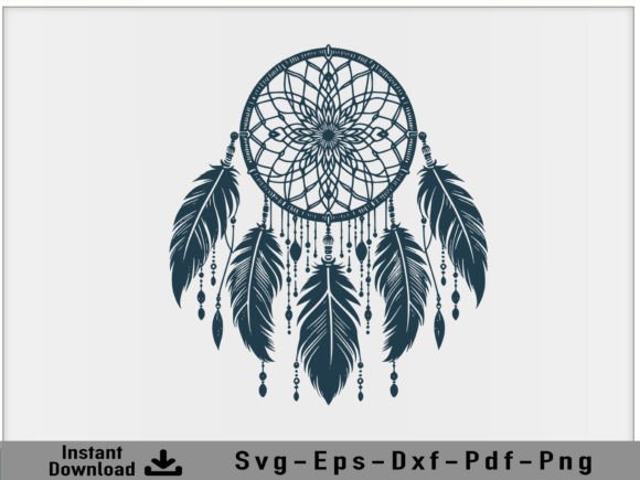 Download Dreamcatcher SVG Vector Silhouette File - Dreamcatcher svg Collection