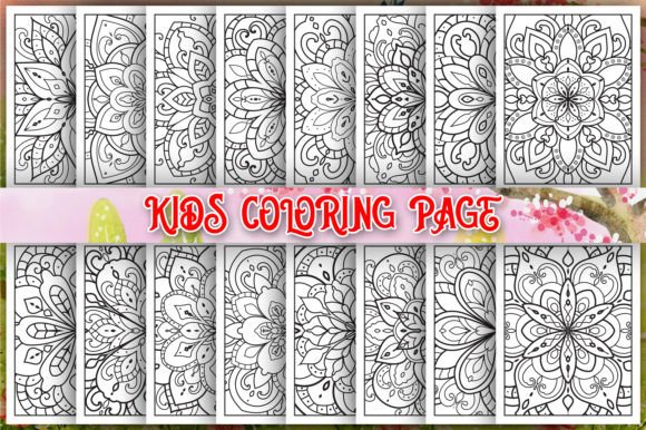 Download Kids Mandala Flower Coloring Book Page - Flower Collection