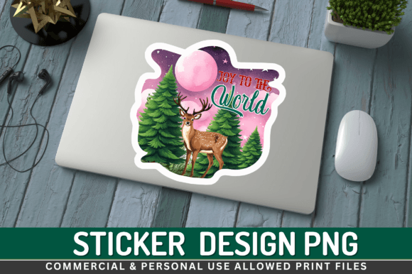 Download Joy to the World Sticker Design - Sticker design Collection