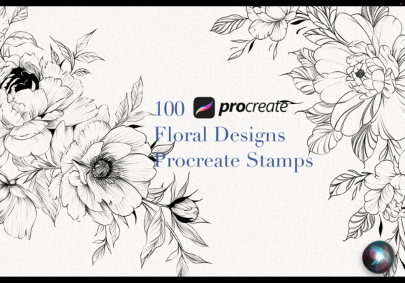 Download Garden Flowers Procreate Brushes - Flower Collection